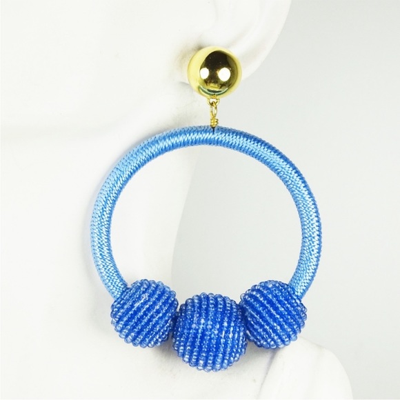 Kate Spade Drop Hoop Earrings - Picture 4 of 4